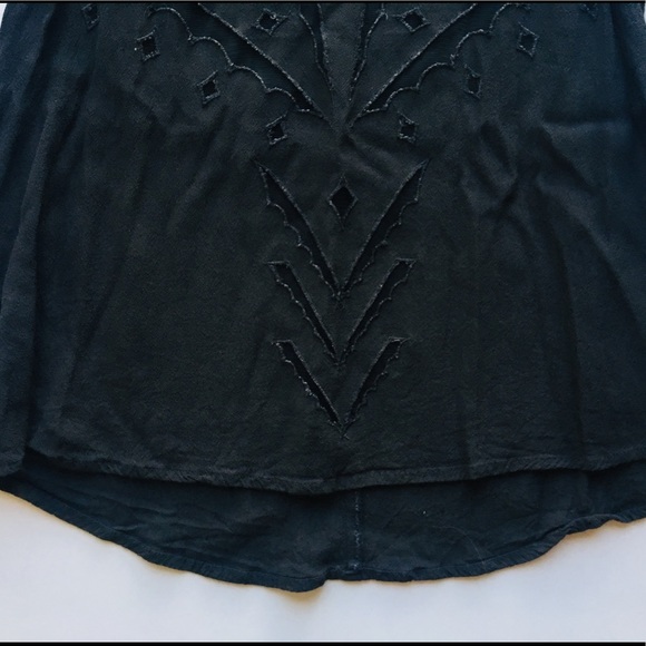 AKIRA High Scoop Neck Tank with Mesh Cutouts - Picture 5 of 6